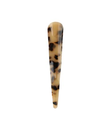 dailymall Women Hair Accessories Hand Make Leopard Print Duckbill Hair Clip - Brown