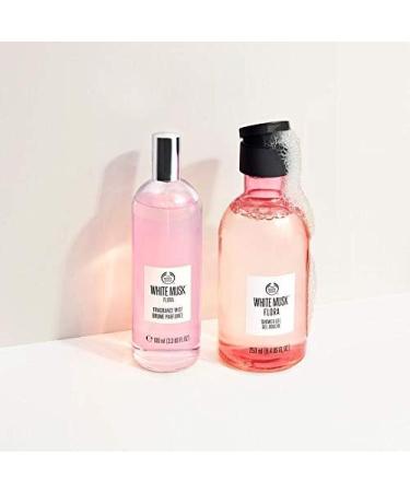 White Musk Flora Shower Gel - 250ml bottle - Buy Online on GoSupps.com