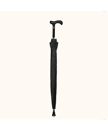 Elderly Crutches - Walking Stick Umbrella Single Double Rain and Light Umbrella Ltifunction Men and Women Crutches Umbrella 4 Colors 0.56 Kg Interesting Prosperous