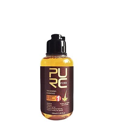 PURC Herbal Ginseng Shampoo Hair Growth Treatment Essence For Hair Growth Serum Repair Hair Root Thicken Hair Care