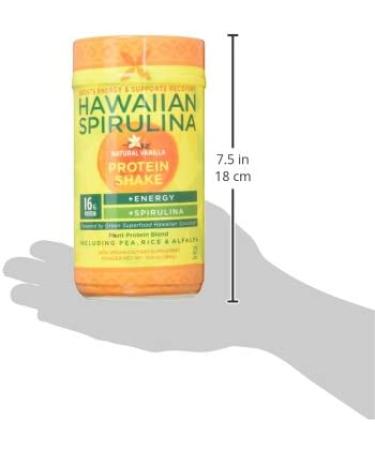 Nutritional Boost: Nutrex Hawaii Hawaiian Spirulina Protein Shake - Natural Vanilla 12.8 oz - Buy Online on GoSupps.com