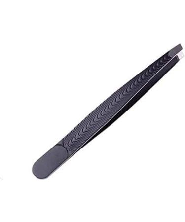 Exeton - Eyebrow Tweezers Hair Removal Tool Hair Plucker Stainless Steel Non Slip Handle Color Black - Buy Online on GoSupps.com