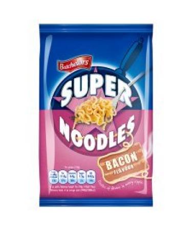 Super noodles Batchelors Super Noodles Bacon Flavour 100g (pack of 8)