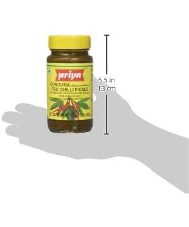 Priya Gongura & Red Chilli Pickle 300g - Buy Online on GoSupps.com
