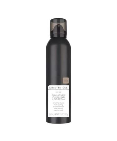 Kristin Ess Hair Refine Signature Finishing Hairspray for Hair Styling - Flexible Hold  Brushable Texture  Style Support for Straight  Textured  Wavy or Curly hair  Vegan  7.5 oz 7.5 Ounce (Pack of 1) - Buy Online on GoSupps.com