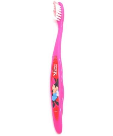 Mr.White Minnie Mouse Kids Toothbrush - Soft Bristles, Pink, 1 Count - Buy Online on GoSupps.com