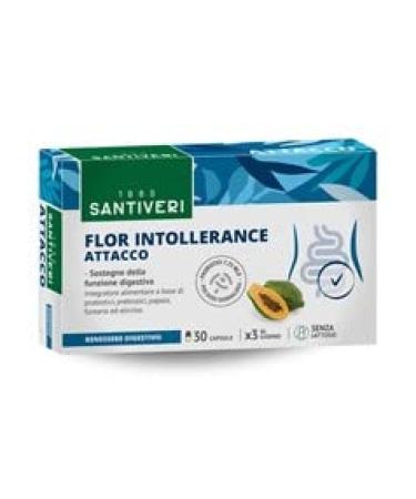 Santiveri Digestive Wellness Flor Intolerance (Attack 30 Capsules)