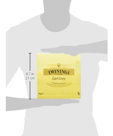 Buy Twinings Earl Grey Tea Bags - 100 Pack (50 Bags x 2) | Best Quality & International Shipping - Buy Online on GoSupps.com
