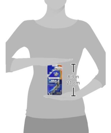 Gillette Sensor3 Comfortgel Disposable Razors - 8 Pack | Smooth Shave & Comfort - Buy Online on GoSupps.com