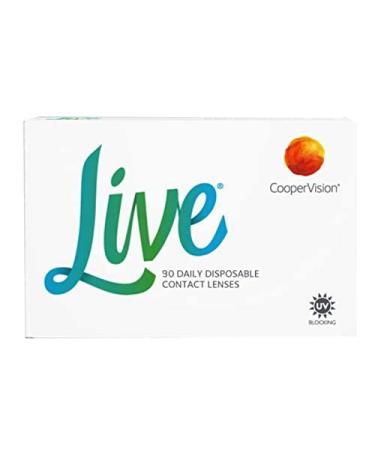 Live daily disposable daily lenses soft 90 pieces/BC 8.6 mm/DIA 14.0 mm / -4 diopters