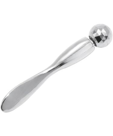 Diamond Eye Cream Massager & Applicator | Double-Headed Silver Tool for Optimal Eye Care - Buy Online on GoSupps.com