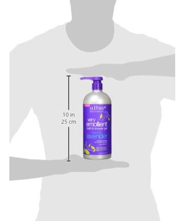 Alba Botanica Very Emollient Bath & Shower Gel - French Lavender 32 oz | Buy Online | International Shipping Available - Buy Online on GoSupps.com