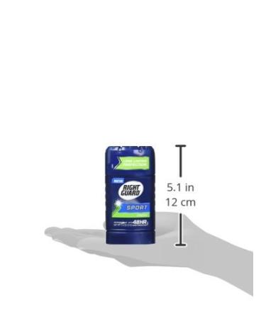 Right Guard Sport Antiperspirant Deodorant Invisible Solid Stick Fresh 1.8 oz - Pack of 12 - Buy Online on GoSupps.com