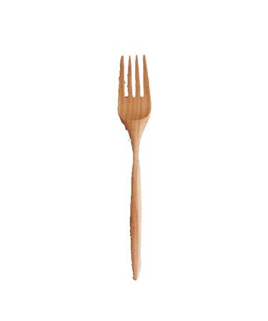 Forks Wooden Fork Household Kitchenware Compact and Portable Resin Coating Size 20.4cm*2.7cm