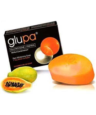 Glupa Glutathione Skin Whitening Soap (Glutathione + Papaya) 135g - Buy Online on GoSupps.com