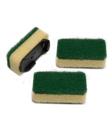 Dishmatic Fillable Washing Up Brush with Sponge + 6 Refills - Easy Grip Dish Cleaner - Buy Online on GoSupps.com