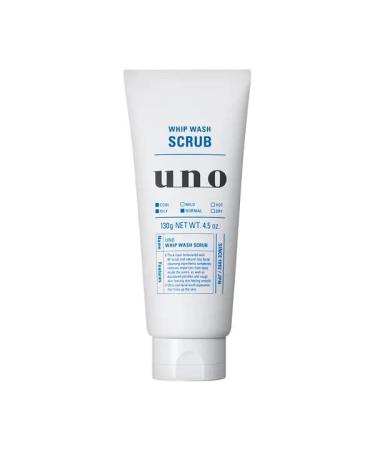 UNO Whip Wash Scrub Face Cleanser - Gentle Exfoliating Cleanser for Brighter Skin - Buy Online on GoSupps.com