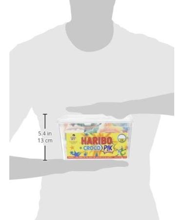 Haribo Croco Pik Acidified Jelly Candy x 210 Pieces 1.15 kg Pack of 2 - Buy Online on GoSupps.com