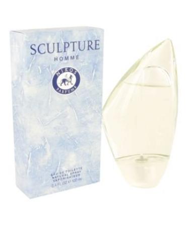 SCULPTURE by Nikos Eau De Toilette Spray 3.4 oz