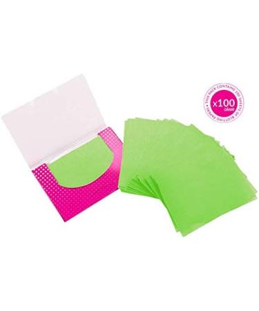 Brushworks Tea Tree Blotting Papers - 100 Sheets Green 100 Count - Buy Online on GoSupps.com