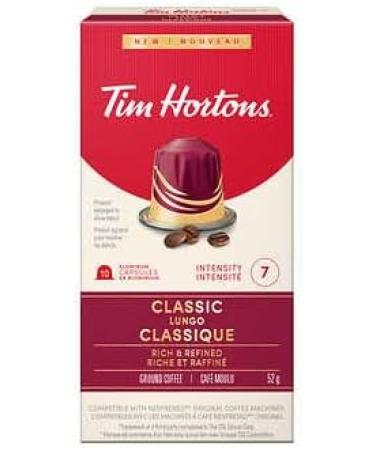 Tim Hortons Espresso Capsules Nespresso Original Line Compatible Variety Pack 60-count - Buy Online on GoSupps.com