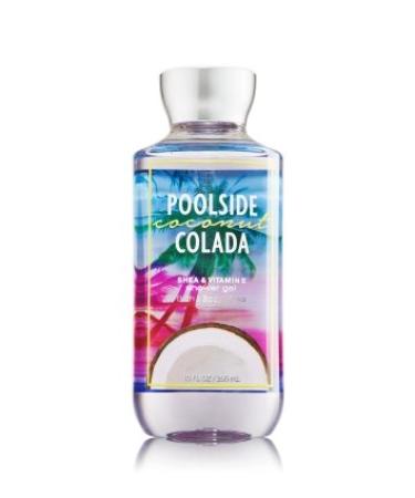 Bath and Body Works Poolside Coconut Colada Shower Gel Wash 10 Ounce