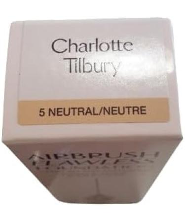Charlotte Tilbury Original | Airbrush Flawless Foundation | Foundation | 30 ml (5 NEUTRAL 30 ml (Pack of 1)) - Buy Online on GoSupps.com
