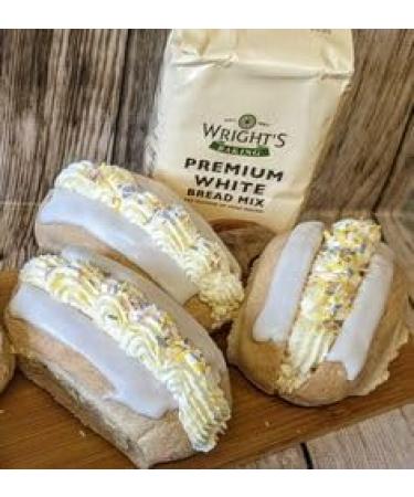 Wright's Premium White Bread Mix 500g X 5 Pack High in Fibre For Machine or Hand Baking Simply Add Water Baking Success Guaranteed Suitable for Vegetarians - Buy Online on GoSupps.com