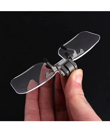 Magnifying 2X Glasses Style Magnifier Magnifying Glass with Clip for Reading G8TB Made in China - Buy Online on GoSupps.com