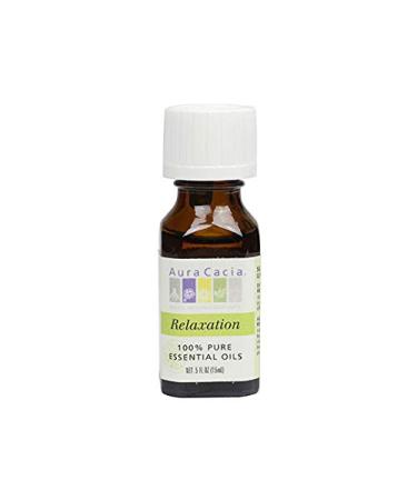 Aura Cacia Relaxation Essential Oil Blend | 0.5 fl. oz.
