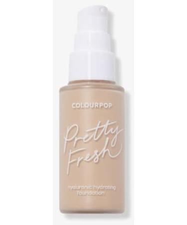 Colourpop Pretty Fresh Hyaluronic Hydrating Foundation Light 45W (Warm) 1 Oz. Formulated with Fruit Extracts and Coconut Water to Support Hydration   Fine Lines and Soft Skin. (1 Pack)