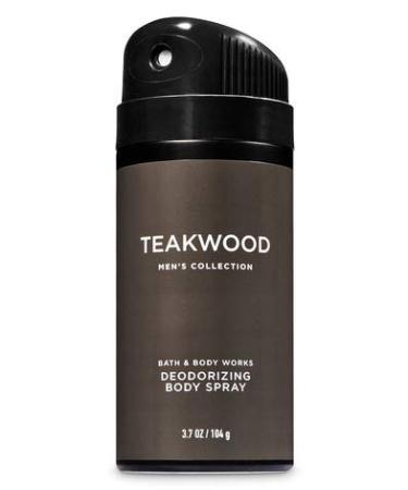 Bath and Body Works Teakwood Gift Set for Men - Body Wash, Body Cream, Deodorizing Body Spray | Full Size - Buy Online on GoSupps.com