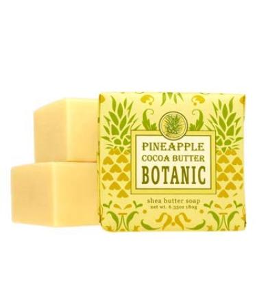 Greenwich Bay Spa Soap with Shea Butter, Cocoa Butter, Loofah & Apricot Seed (Pineapple) - 6.35 oz (3 Pack) | Paraben & Sulfate Free - Buy Online on GoSupps.com