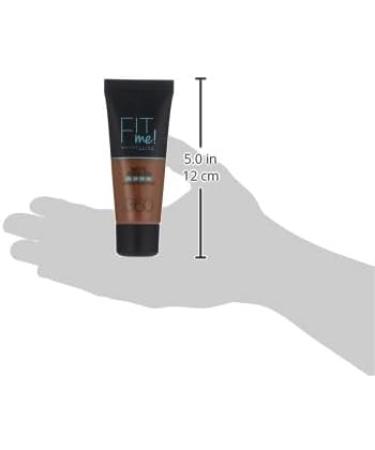 Maybelline Fit Me Matte & Poreless Foundation 360 Mocha 30ml - Pack of 1 - Buy Online on GoSupps.com