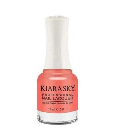 Kiara Sky Nail Lacquer - 490 Romantic Coral