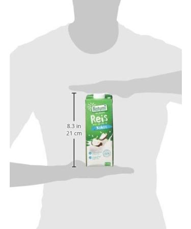 Buy Natumi Organic Rice Coconut Drink - 8 Pack (8 x 1L) | Delicious & Dairy-Free Beverage - Buy Online on GoSupps.com