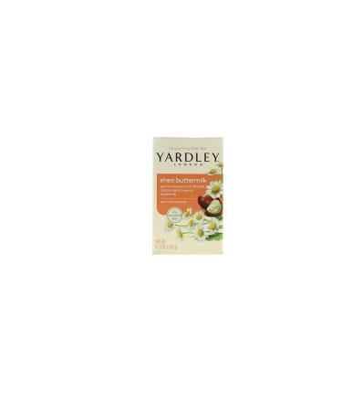 Yardley London Shea Buttermilk Bar Soap 4.25 oz (Pack of 12) for Sensitive Skin - Buy Online on GoSupps.com