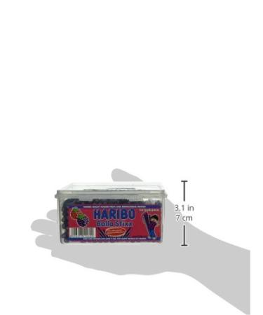 HARIBO Balla Stixx Raspberries & Blackberries - Pack of 8 (1.12 kg) | International Shipping Available - Buy Online on GoSupps.com