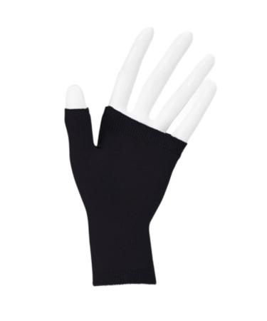 Juzo 20-30 mmHg Soft Seamless Gauntlet Left Black XL X-Large Left Black