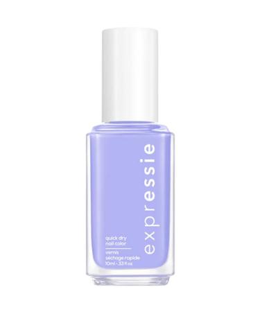 essie expressie Quick-Dry Nail Polish, 8-Free Vegan, Sk8 with Destiny, Lilac, Sk8 with Destiny, 0.33 Ounce 0.33 Fl Oz (Pack of 1) 356 sk8 with destiny (lilac with blue undertones)