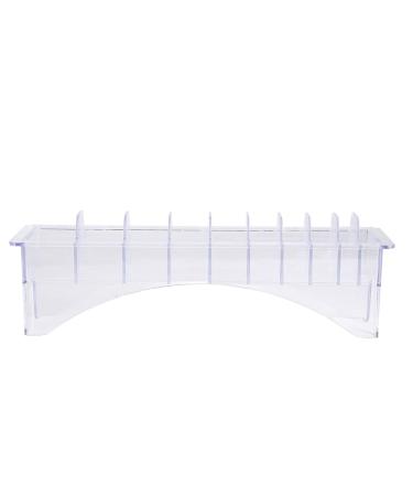 Clipper Guard Holder ANGGREK Guide Box Clipper Limit Comb Storage Box Hair Clipper Positioning Caliper Comb Organizer Case(Limit comb box 10 pcs)