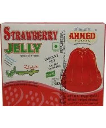 Gelatine Free Halal Jelly Sweet Dessert Vegetarian Jellies | Strawberry