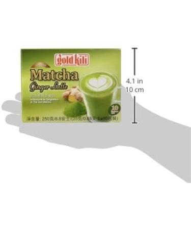 Gold Kili GOLD KILI Instant Matcha Ginger Latte 10 x 25 g - Buy Online on GoSupps.com