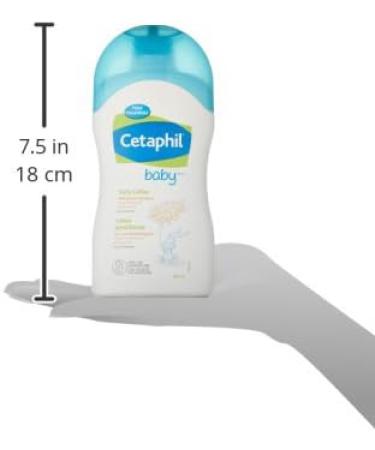 Cetaphil Baby Daily Lotion with Organic Calendula - 24hr Hydration - Sweet Almond and Sunflower Oils - 400ml Pump - Buy Online on GoSupps.com