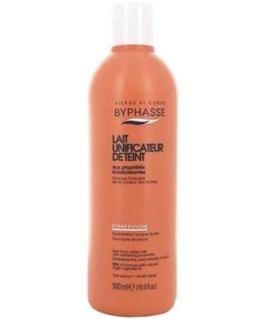 Byphasse - Wheat Extract Complexion Unifying Milk + Oat Extract Complexion Unifying Milk (2 x 500 ml) Face and Body - Buy Online on GoSupps.com