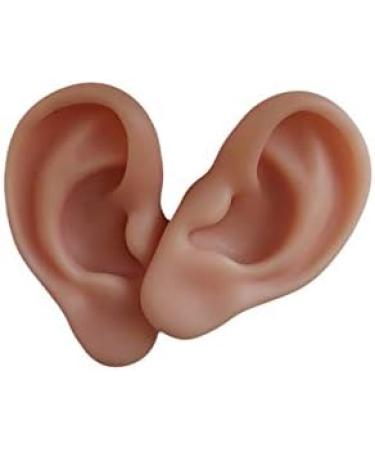 Silicone Ear Models Soft Silicone Artificial Ear Model for Ear Picking Practice Used for Acupuncture Practice Training Headset Display Props(1 Pair) - Buy Online on GoSupps.com