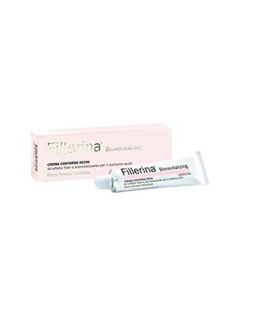 Fillerina LABO FILLERINE BIOREVITALIZING NEW ENHANCED FORMULA EYE CONTOUR CREAM Organic Grade 3