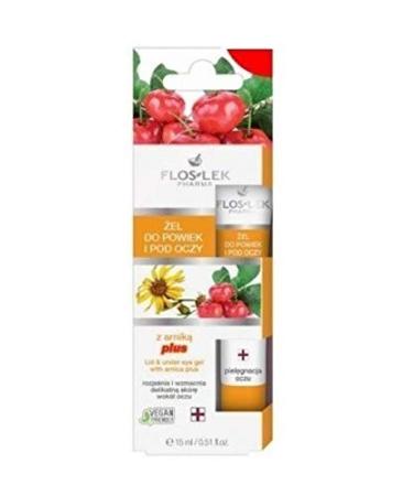 FlosLek Gel Under the Eyes With Arnica PLUS 15ml