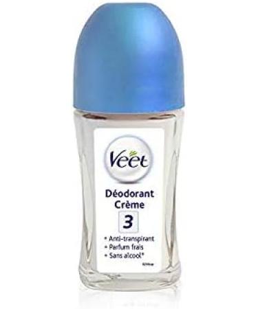 VEET Pack of 5 Anti-Perspiration Roll-On Cream Deodorants - 75ml - Buy Online on GoSupps.com