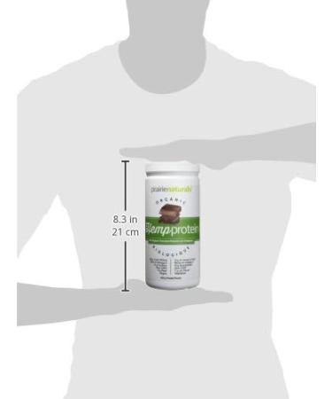Buy Prairie Naturals Organic Raw Hemp Protein Dark Chocolate 14oz - High-Quality Vegan Protein Great for Smoothies & Baking - Fast International Shipping - Buy Online on GoSupps.com